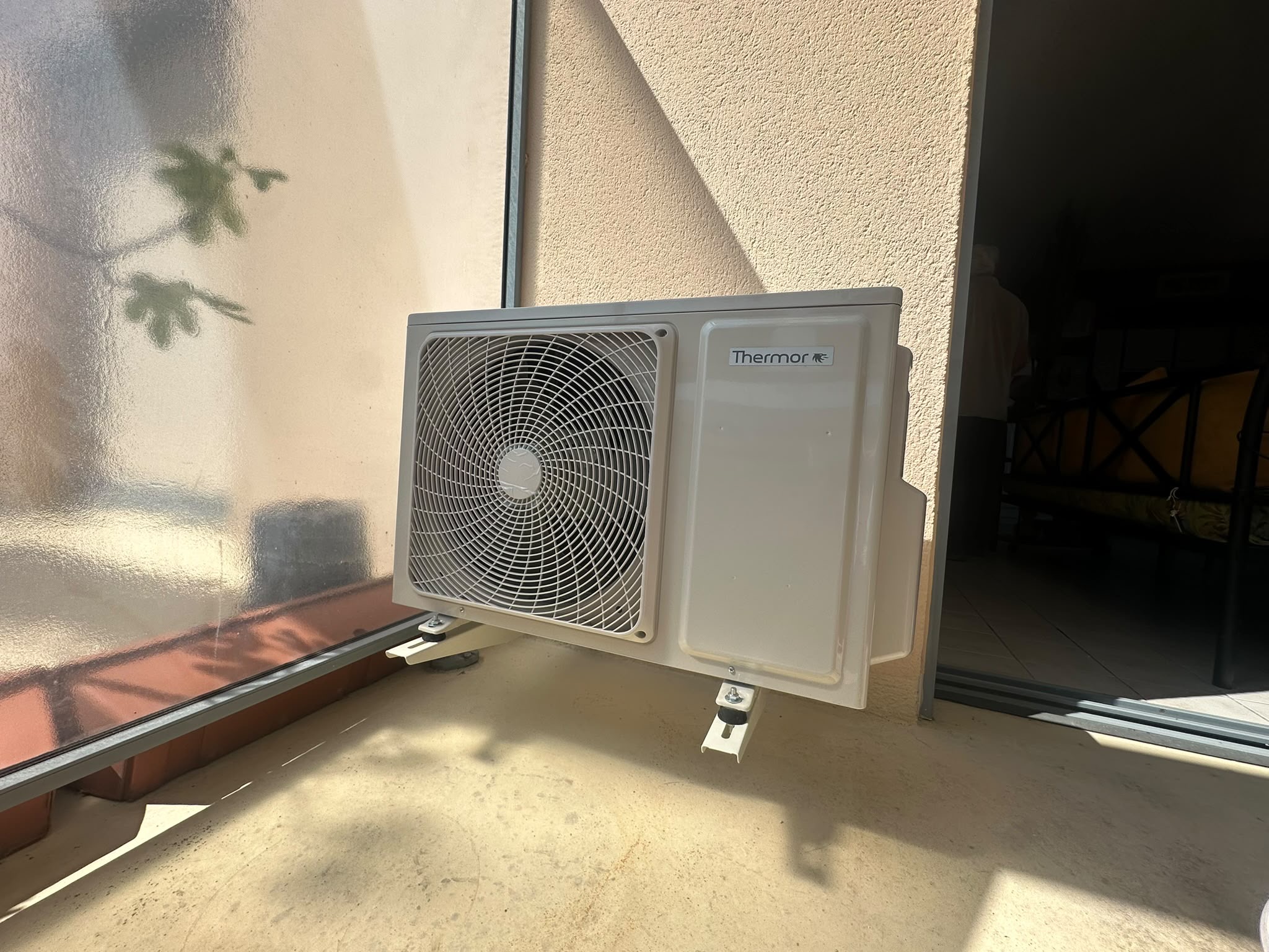 Installation de climatisation réversible